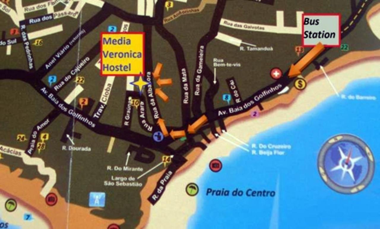 Media Veronica Hostel Suites Pipa Arez Buitenkant foto